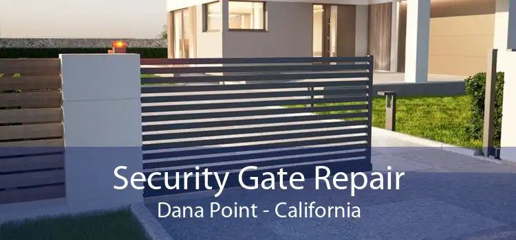 Security Gate Repair Dana Point - California