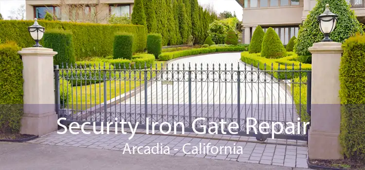 Security Iron Gate Repair Arcadia - California