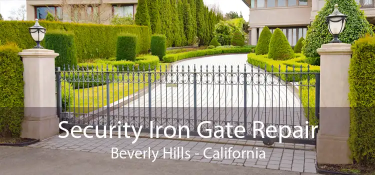 Security Iron Gate Repair Beverly Hills - California