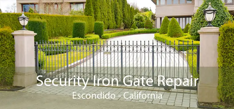 Security Iron Gate Repair Escondido - California