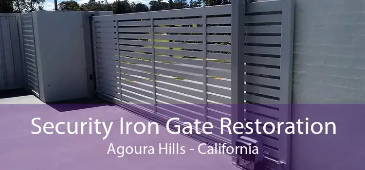 Security Iron Gate Restoration Agoura Hills - California