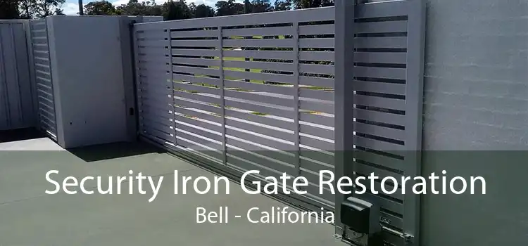 Security Iron Gate Restoration Bell - California