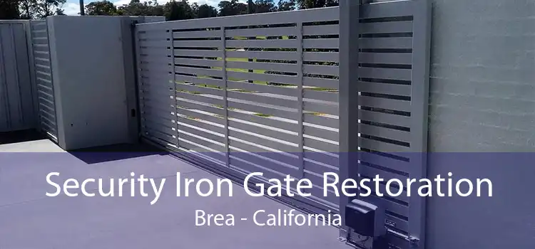 Security Iron Gate Restoration Brea - California