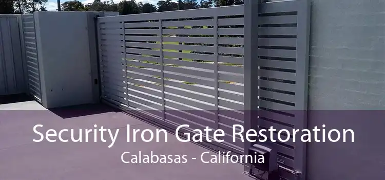 Security Iron Gate Restoration Calabasas - California