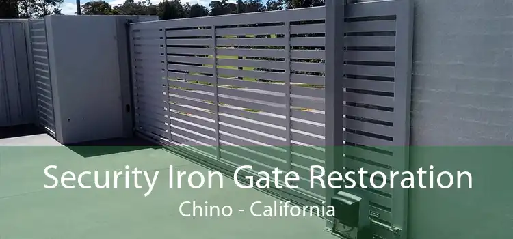 Security Iron Gate Restoration Chino - California