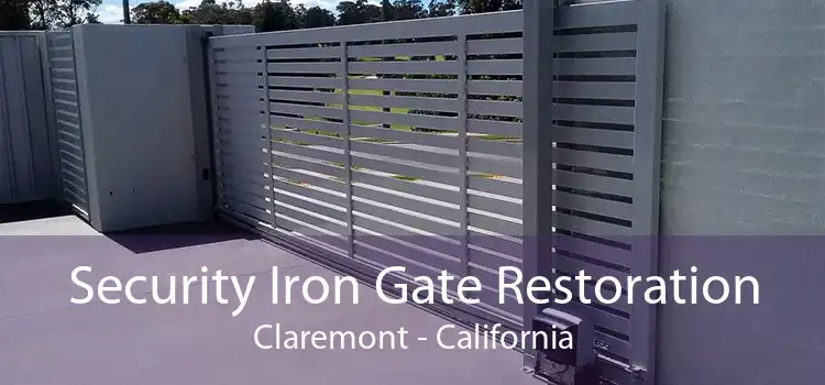 Security Iron Gate Restoration Claremont - California