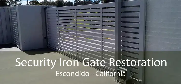 Security Iron Gate Restoration Escondido - California