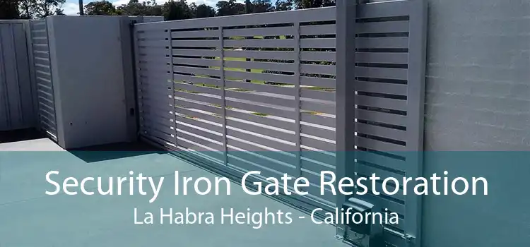 Security Iron Gate Restoration La Habra Heights - California