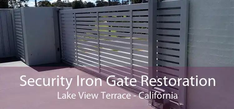 Security Iron Gate Restoration Lake View Terrace - California