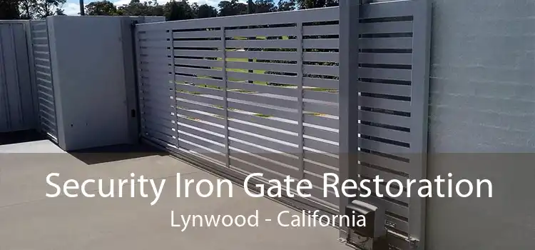 Security Iron Gate Restoration Lynwood - California