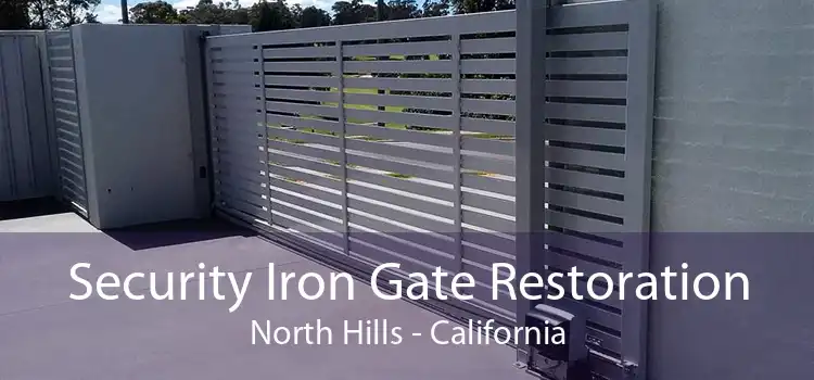 Security Iron Gate Restoration North Hills - California