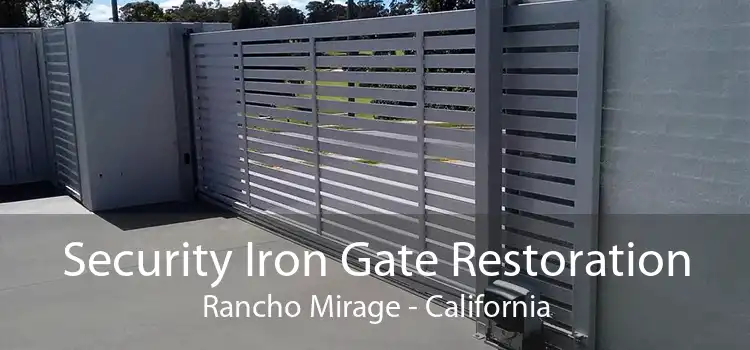 Security Iron Gate Restoration Rancho Mirage - California