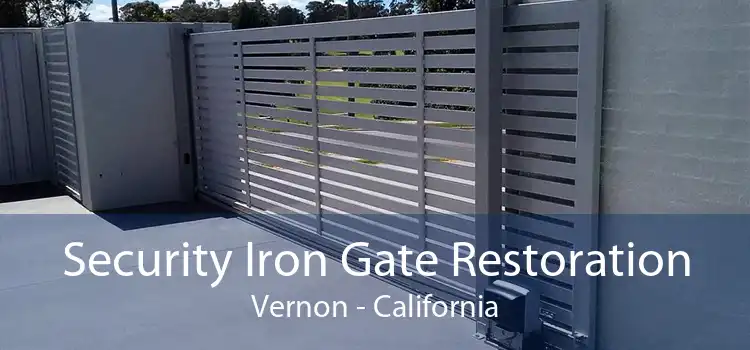 Security Iron Gate Restoration Vernon - California