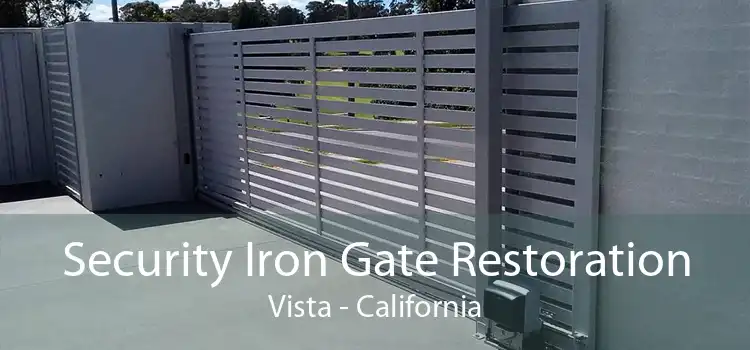 Security Iron Gate Restoration Vista - California